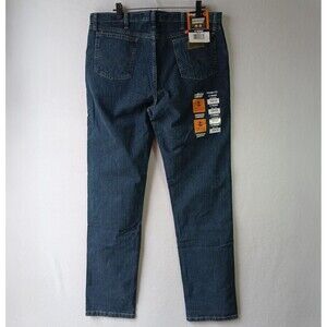Wrangler FR Jeans Mens 38x38 Blue Flame Resistant Advanced Comfort Workwear #768